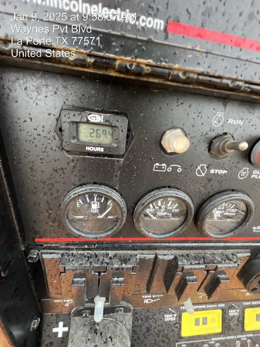 2024 Lincoln Electric LE400 Kubota V1505, Trlr, Cable Rack, Light Kit, ES Decals, T3