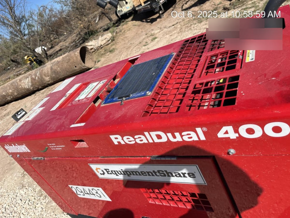 2023 Shindaiwa DGW400MDL Kubota D902 Engine, 23 HP, Dual Op Welder, Wire, Arc, Droop Stick, Tig, and CC Stick Functionality, Simulphase, 3 Phase and 1 Phase Gen Output, Single Axle NB Trlr, Slr Trckl Chrg 12V 12W, Fire Ext