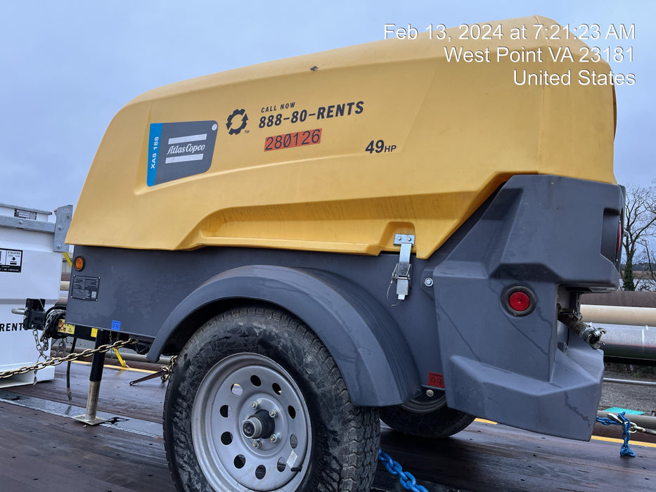 2022 ATLAS COPCO XAS188 CWK