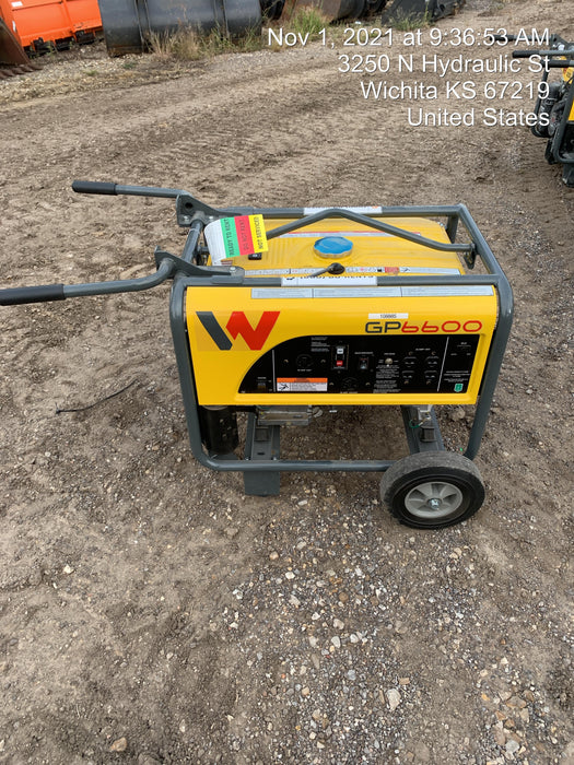 2020 WACKER NEUSON GP6600A