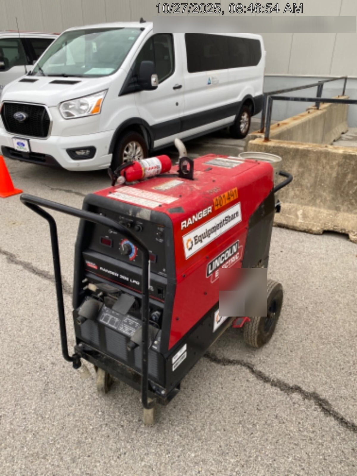 2024 Lincoln Electric Ranger 305 LPG Ranger 305 LPG, Undercarriage, Tank Holder & Strap, 10kw AC Gen, 25hp Kohler LPG Eng