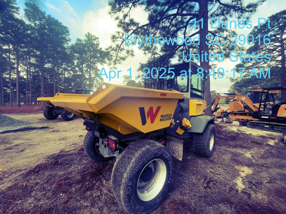 2025 WACKER NEUSON DV605 Cab Turf Tires