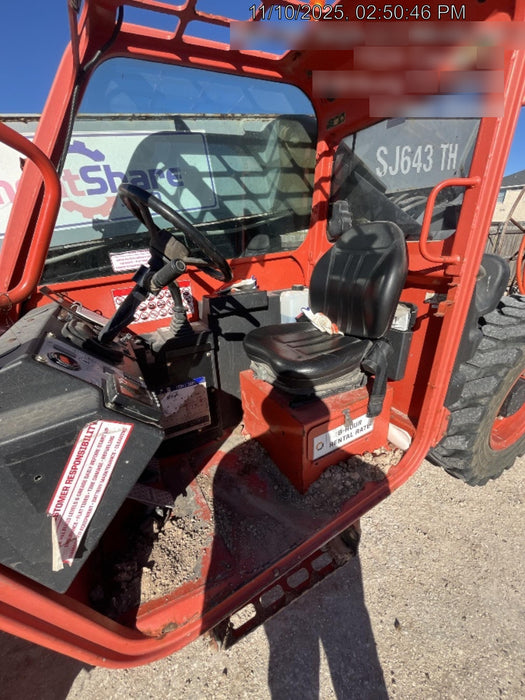 2016 Skyjack SJ643 TH 60" Carriage, Solid Tires