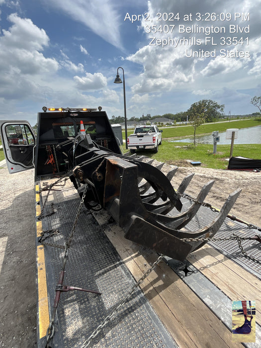 2021 FLECO 120" Grapple Rake - Fleco