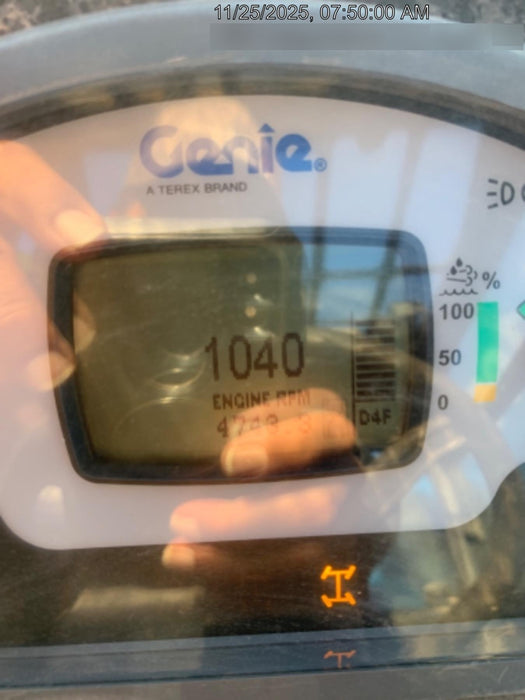 2019 Genie GTH-1056 Genie GTH-1056 w/CAB, Solid Tires, Work Lights, 60" carriage/forks, cab mesh, beacon