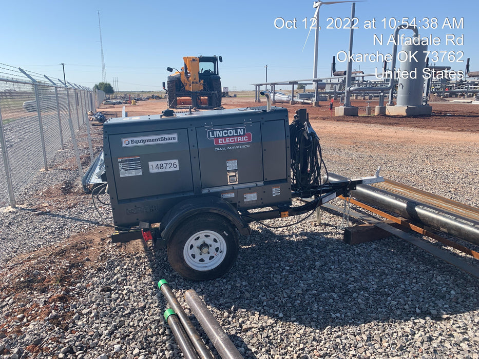 2021 Lincoln Electric Dual Maverick 200/200X Ready Pak 3 (includes trailer, cable rack, fender light kit)