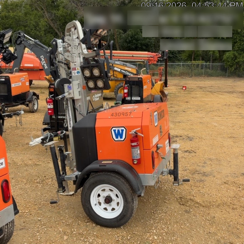2024 Wanco WLTT-4MM4K Diesel, Deep Sea Controller, Shore Power Plug, Auto Start, (4) 350W LED Floodlights, 4kW Generator, 60 Gal Fuel Tank, 2" Ball, T3