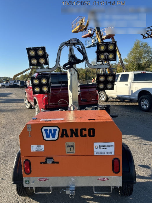 2024 Wanco WLTT-4MM4K Diesel, Deep Sea Controller, Shore Power Plug, Auto Start, (4) 350W LED Floodlights, 4kW Generator, 60 Gal Fuel Tank, 2" Ball, T3