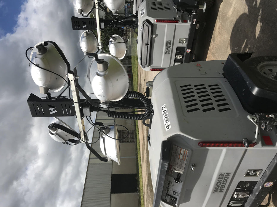 2019 Wacker Neuson LTV6L-MH Wacker Neuson LTV6L Mobile Light Tower w/Fuel Level Sensor Installed