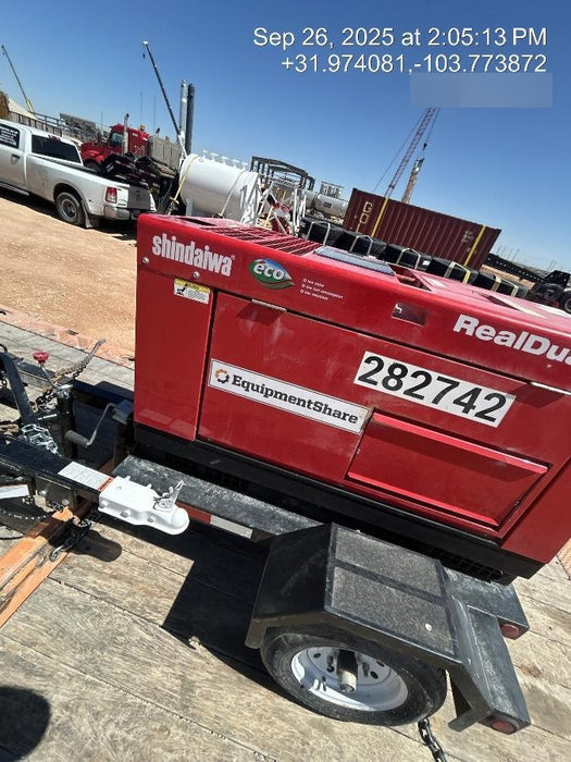 2022 Shindaiwa DGW400MDL Kubota D902 Engine, 23 HP, Dual Op Welder, Wire, Arc, Droop Stick, Tig, and CC Stick Functionality, Simulphase, 3 Phase and 1 Phase Gen Output, Single Axle NB Trlr, Slr Trckl Chrg 12V 12W, Fire Ext