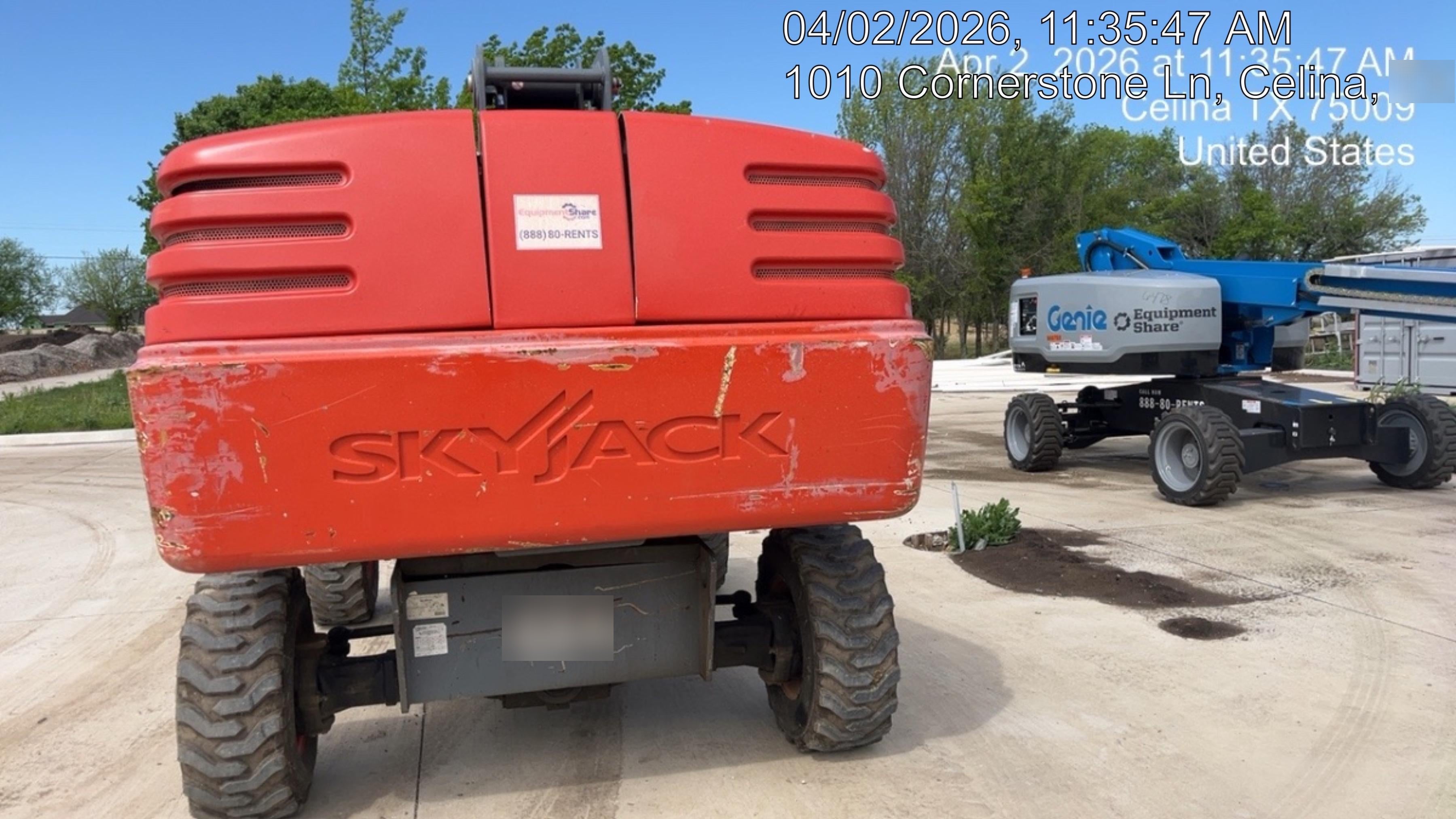 2016 SKYJACK SJ45T+