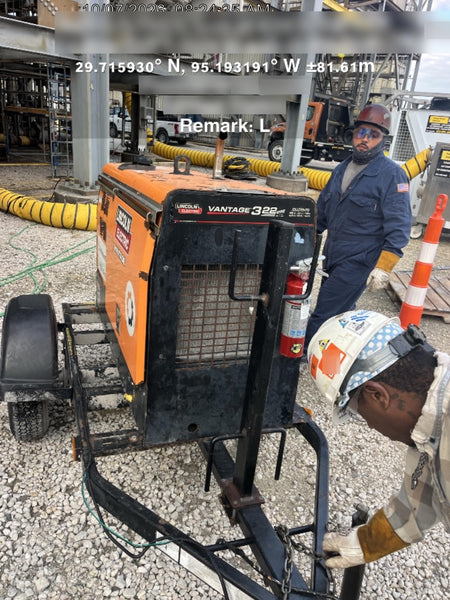 2021 Lincoln Electric Vantage 322 Vantage 322 Ready Pak 3 w/ Decals, ORANGE (includes trailer, cable rack, fender light kit) NO Telematics