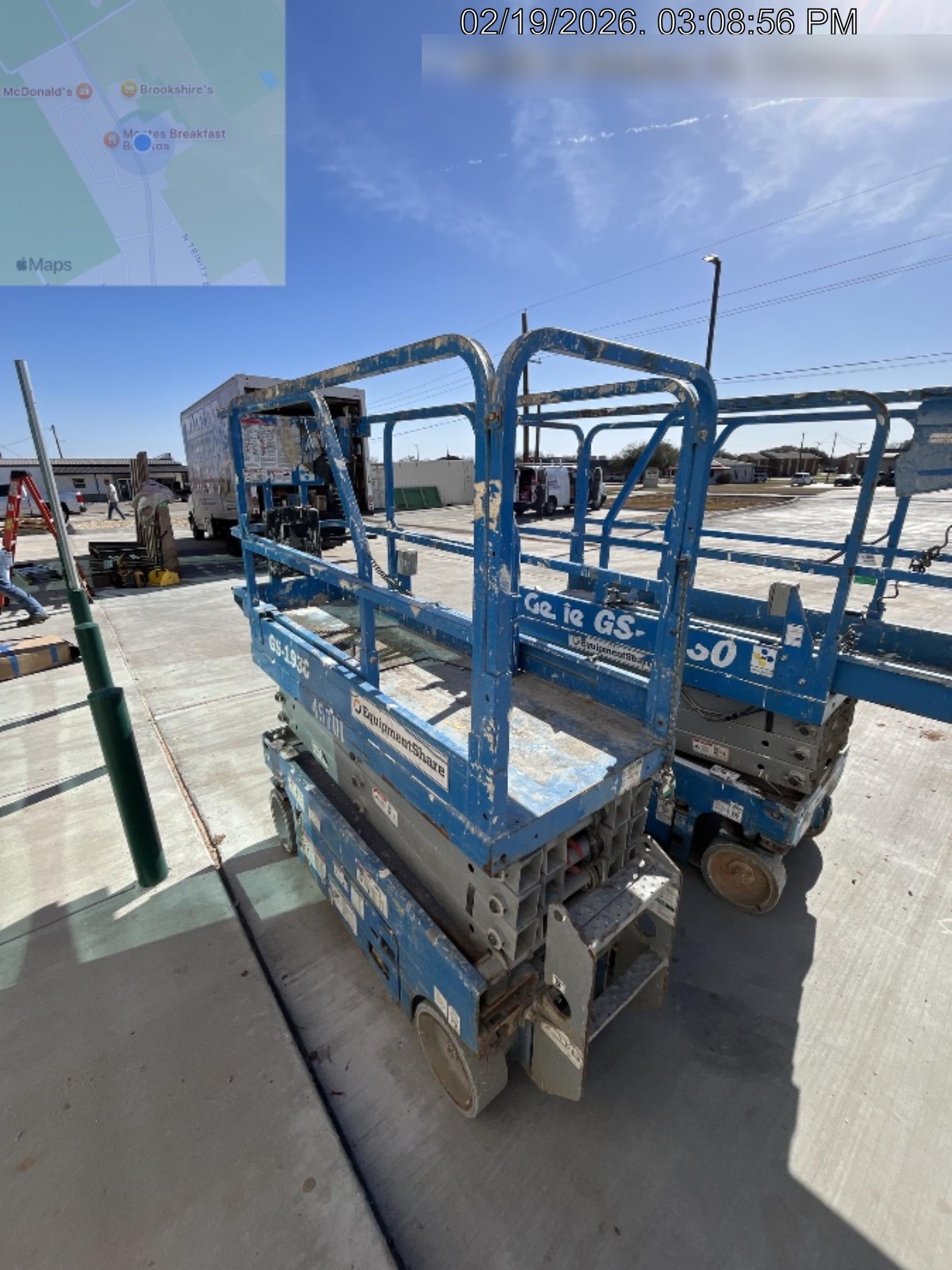 2019 Genie GS-1930 Fixed rails with chain Entry