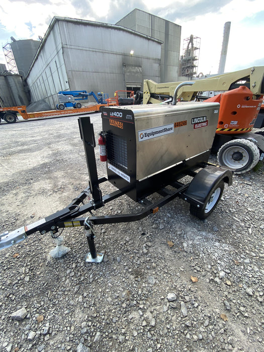 2024 Lincoln Electric LE400 Kubota V1505, Trlr, Cable Rack, Light Kit, ES Decals, T3