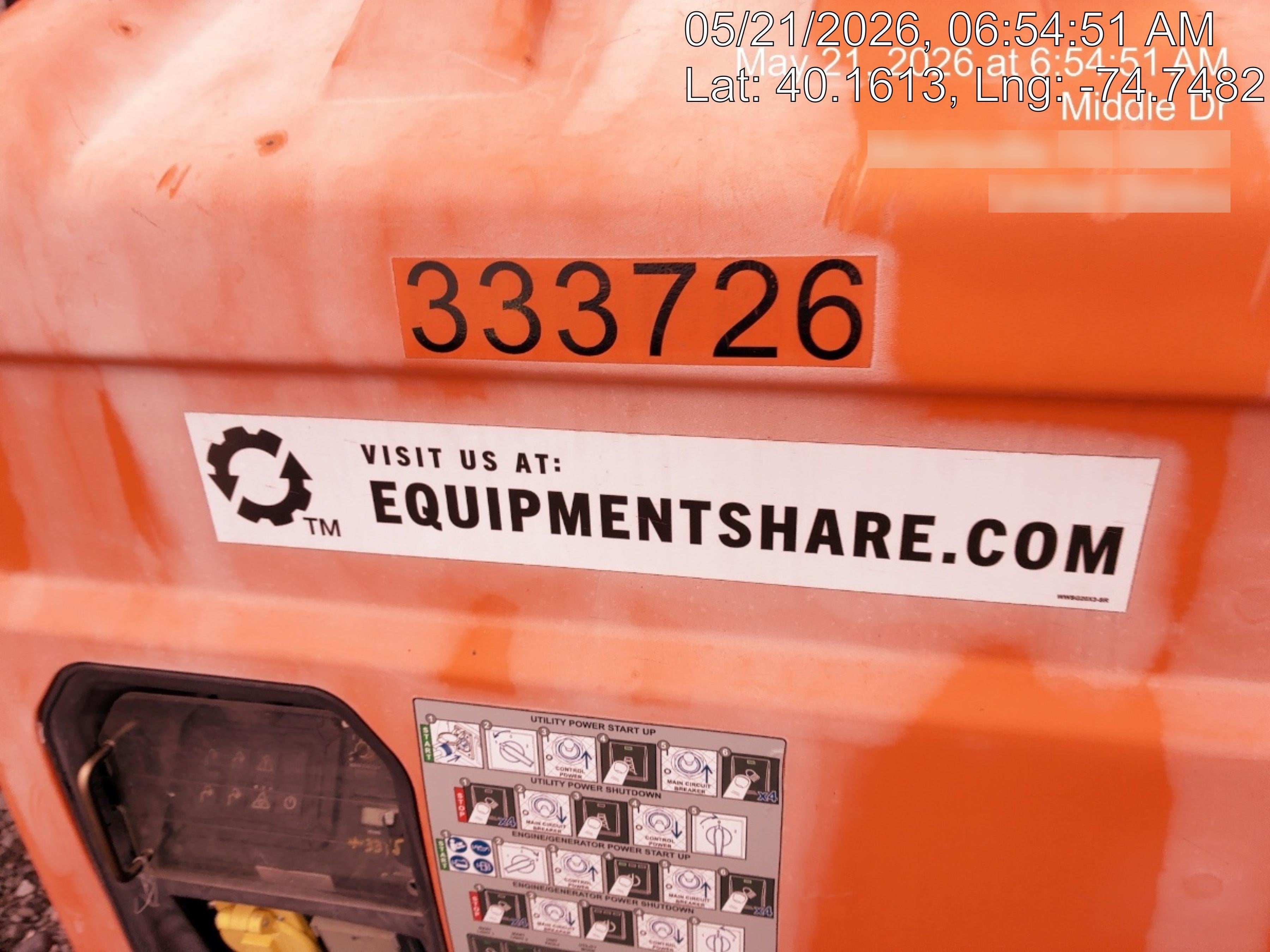 2023 Generac MLT2 Diesel, Flex Switch 120V Input, Powerzone Controller, (4) 320W LED Lights, 4kW Generator, 39.9 Gal Fuel Tank, 2" Ball, T3