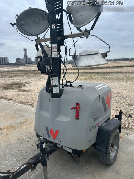 2019 Wacker Neuson LTV6L-MH Mobile Light Tower w/Fuel Level Sensor Installed