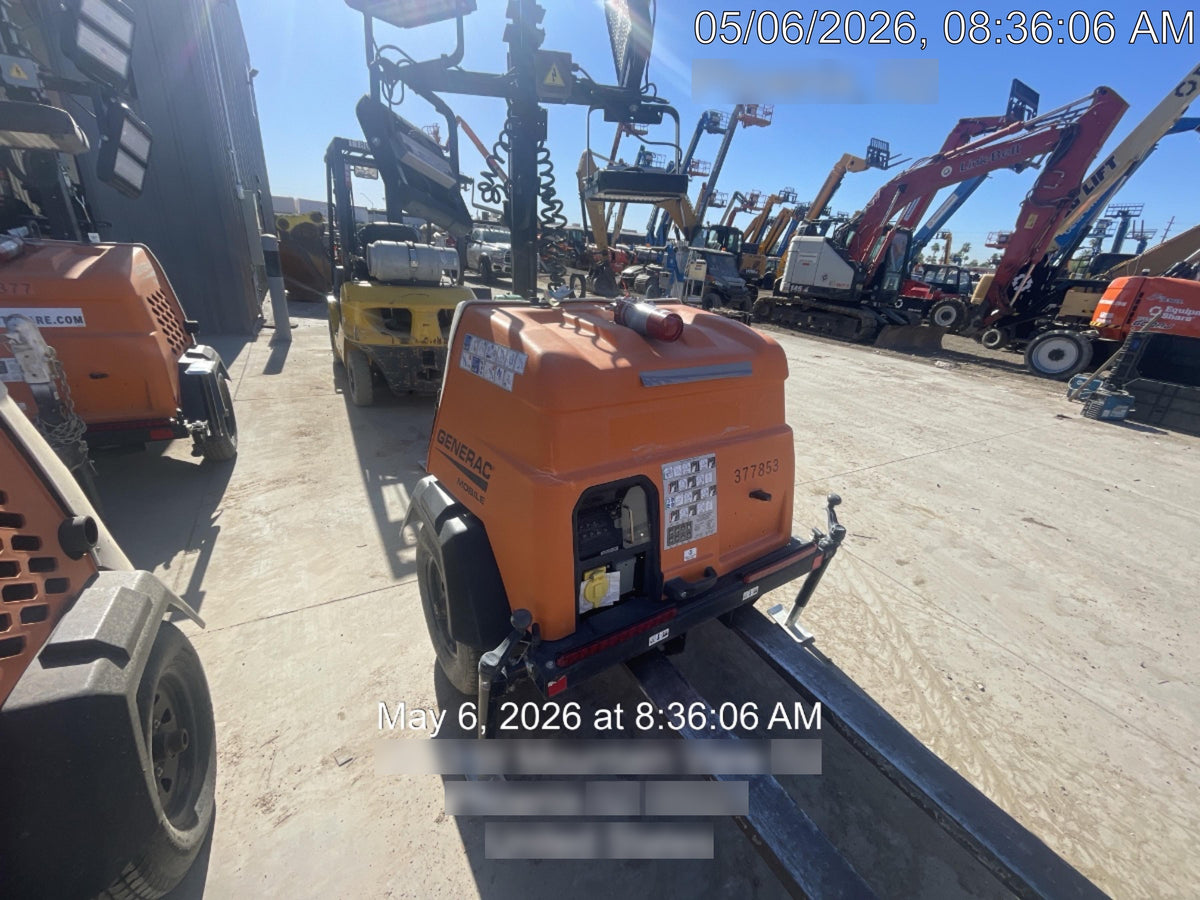 2023 Generac MLT2 Diesel, Flex Switch 120V Input, Powerzone Controller, 
(4) 320W LED Lights, 4kW Generator, 39.9 Gal Fuel Tank, 2" Ball, T3