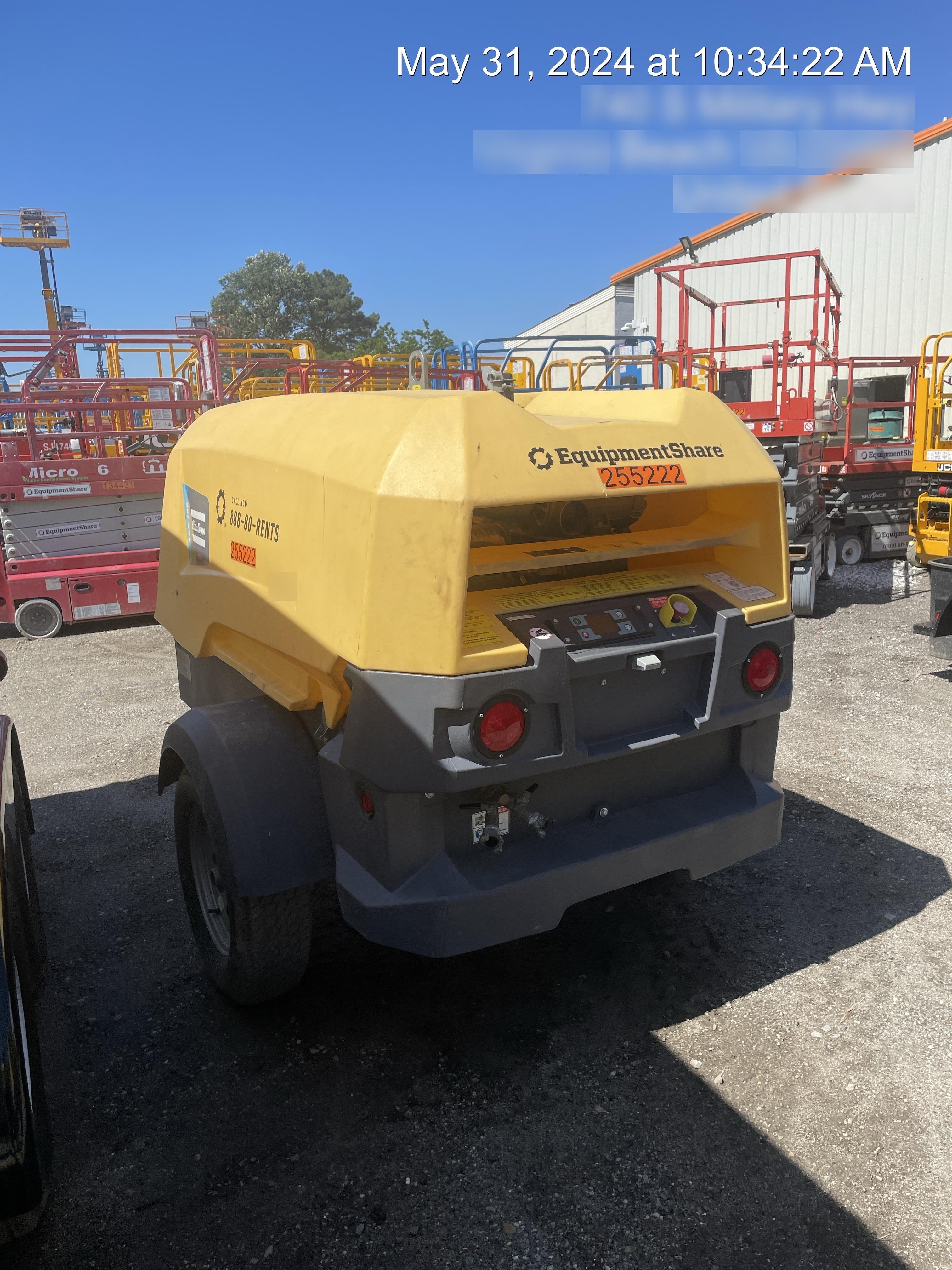 2022 ATLAS COPCO XAS188 CWK