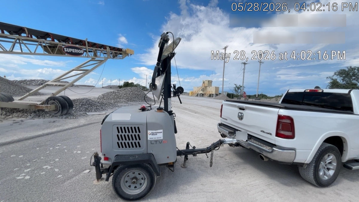2019 Wacker Neuson LTV6L-MH Wacker Neuson LTV6L Mobile Light Tower w/Fuel Level Sensor Installed