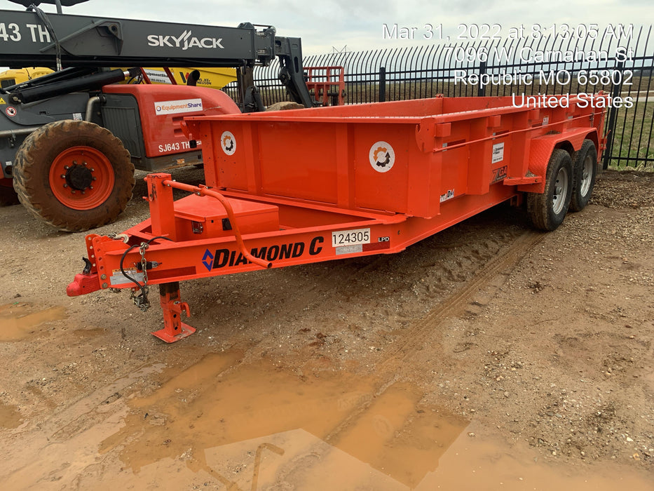 2020 DIAMOND C TRAILERS LPD-14