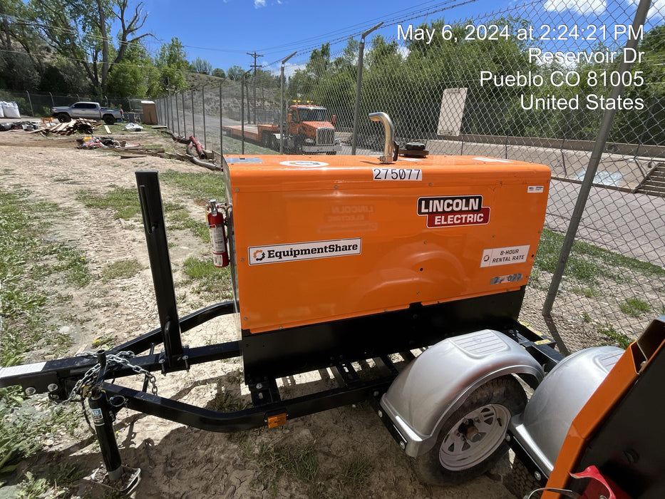 2022 Lincoln Electric LE400 Kubota V1505, Trlr, Cable Rack, Light Kit, ES Decals, T3