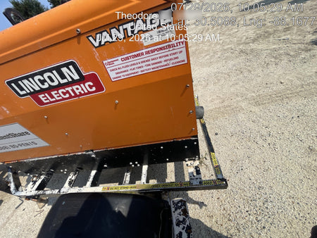 2021 Lincoln Electric Vantage 322 Vantage 322 Ready Pak 3 w/ Decals, ORANGE (includes trailer, cable rack, fender light kit) NO Telematics