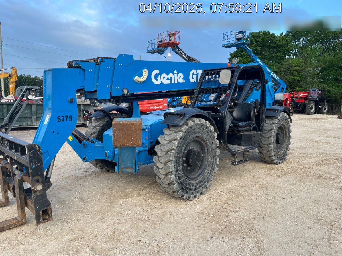 2017 Genie GTH-1056 Genie GTH1056, Solid Tires, 60" carriage, Open ROPS