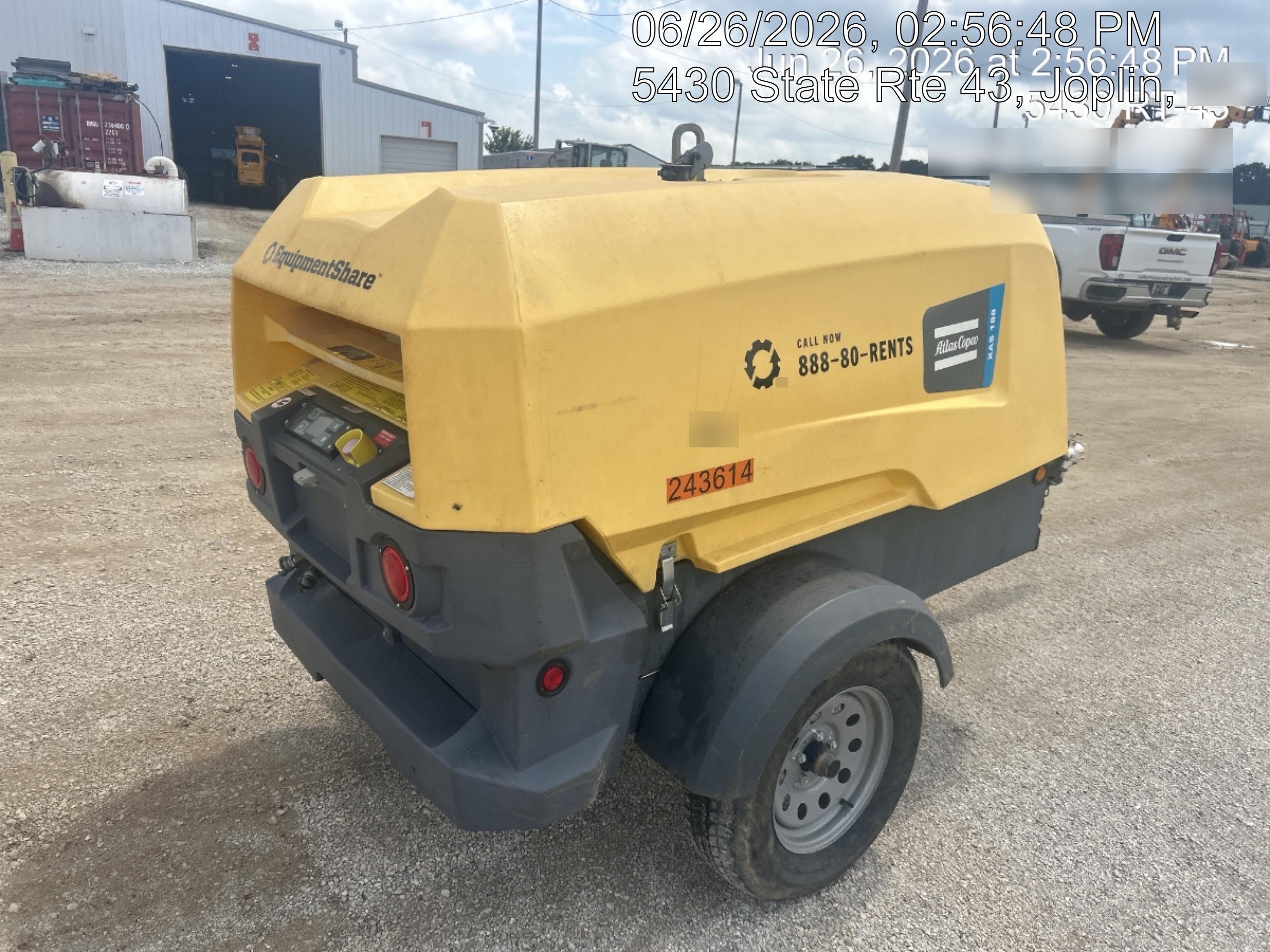 2022 ATLAS COPCO XAS188 CWK
