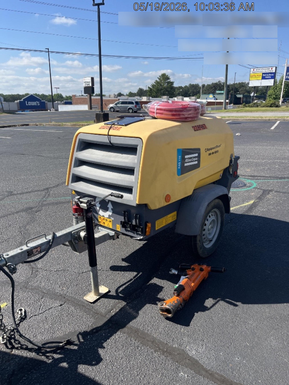2022 ATLAS COPCO XAS 110
