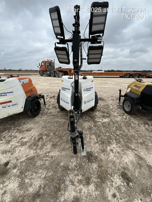 2024 Generac MLT2 Diesel, Flex Switch 120V Input, Powerzone Controller, 
(4) 320W LED Lights, 4kW Generator, 39.9 Gal Fuel Tank, 2" Ball, T3