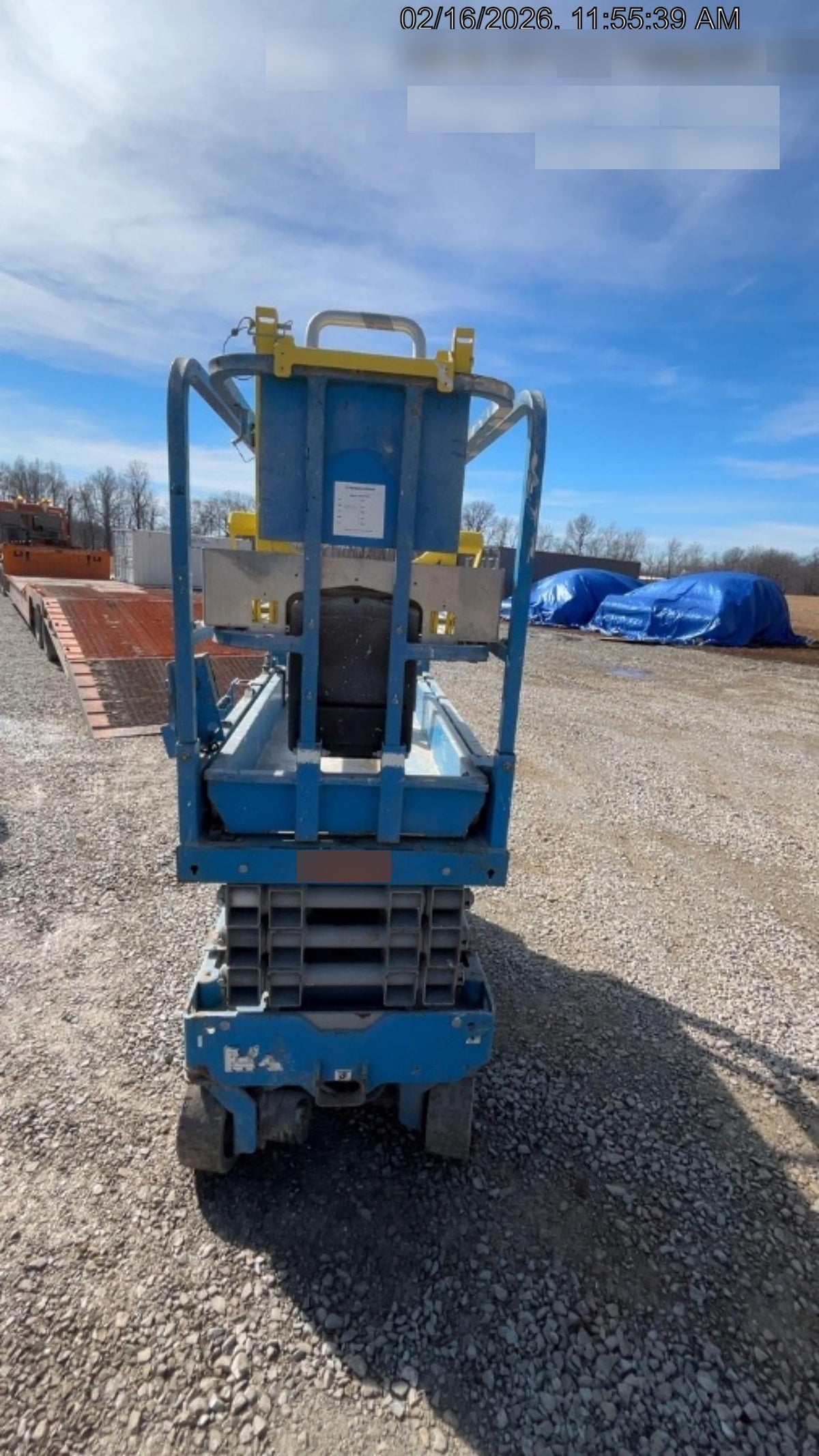 2019 Genie GS-1930 Fixed rails with chain Entry