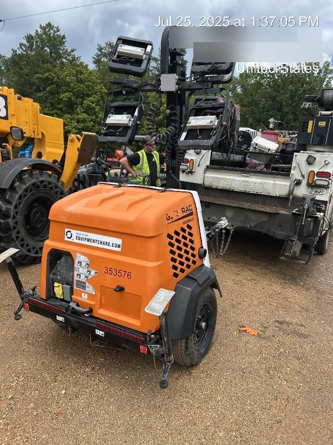 2023 Generac MLT2 Diesel, Flex Switch 120V Input, Powerzone Controller, (4) 320W LED Lights, 4kW Generator, 39.9 Gal Fuel Tank, 2" Ball, T3