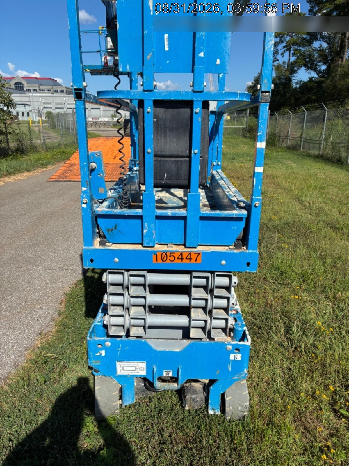 2020 Genie GS-1930 Solid Non Marking Tires, Beacon, Folding rails with half height swing gate