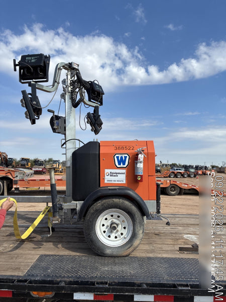2024 Wanco WLTT-4MM4K Diesel, Deep Sea Controller, Shore Power Plug, Auto Start, (4) 350W LED Floodlights, 4kW Generator, 60 Gal Fuel Tank, 2" Ball, T3