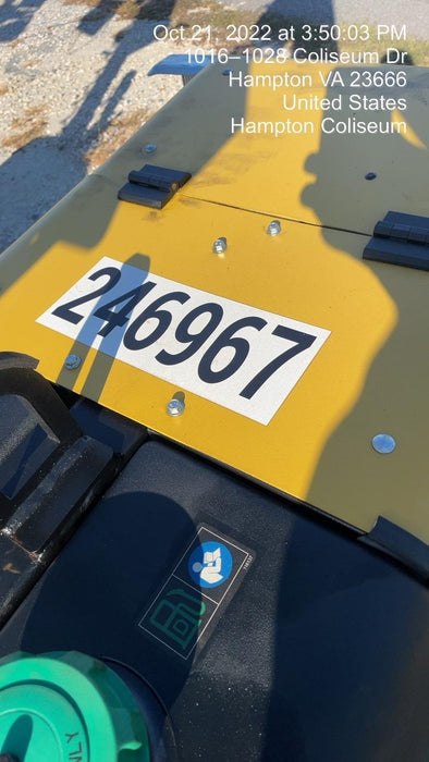 2022 Allmand NLV3GR (4) LED Light Fixture 350W, 23' Vertical Mast, 3kW Prime, Towable, ES Decals, T3