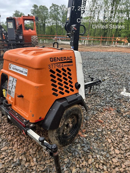 2023 Generac MLT2 Diesel, Flex Switch 120V Input, Powerzone Controller, 
(4) 320W LED Lights, 4kW Generator, 39.9 Gal Fuel Tank, 2" Ball, T3