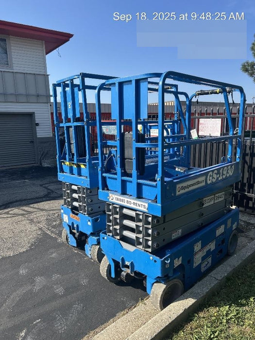 2017 Genie GS-1930 Genie 1930 Scissor Lift