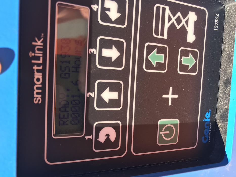 2020 Genie GS-1930 Solid Non Marking Tires, Beacon, Folding rails with half height swing gate, 800W Inverter