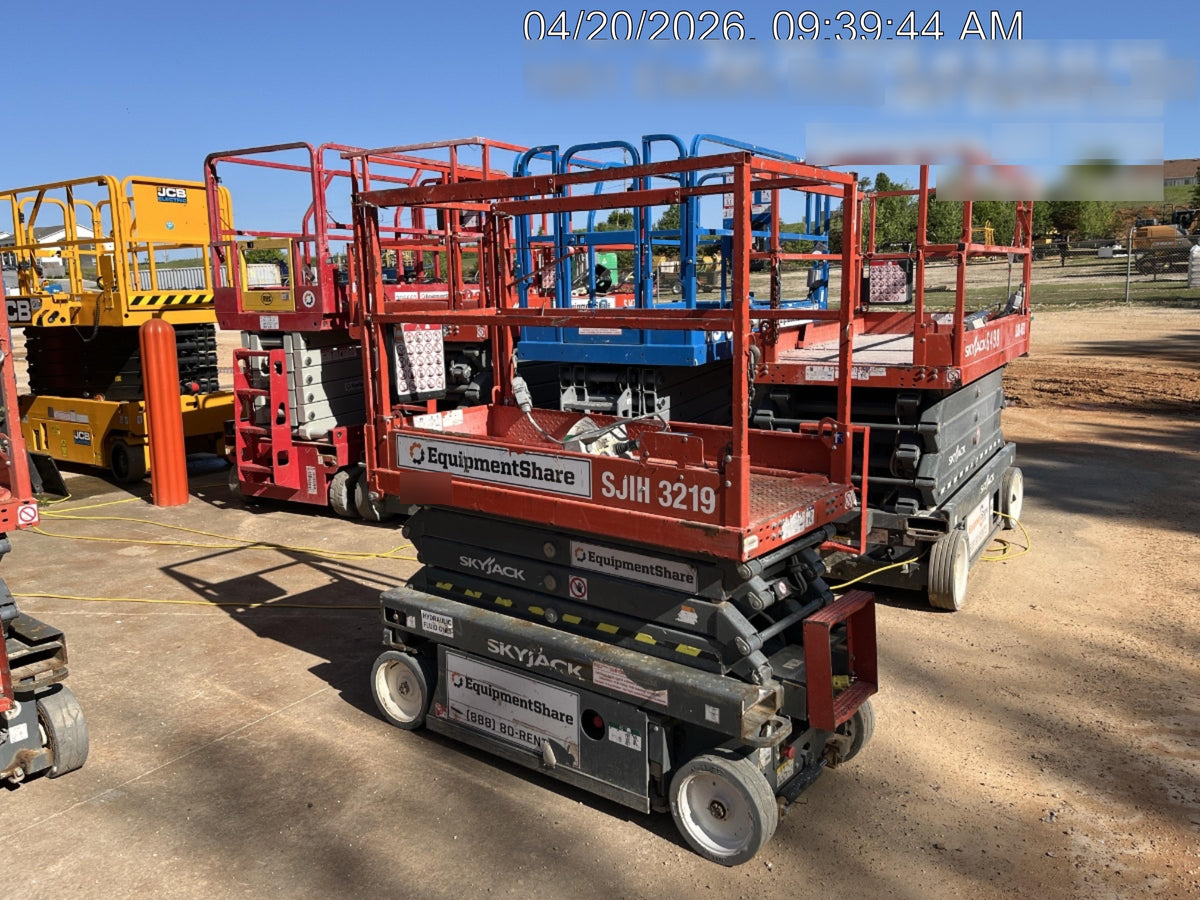 2019 Skyjack SJIII-3219 Standard Options, Trojan Batteries