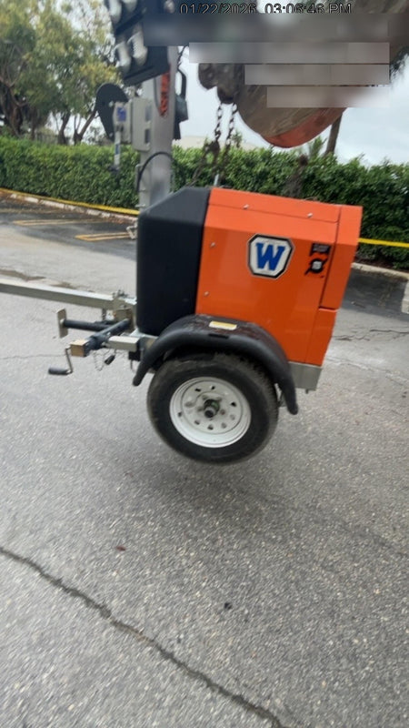 2023 Wanco WLTT-4MM4K Diesel, Deep Sea Controller, Shore Power Plug, Auto Start, (4) 350W LED Floodlights, 4kW Generator, 60 Gal Fuel Tank, 2" Ball, T3