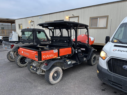 2023 Kubota RTV-X1140W-H 4WD, LED Strobe, Windshield Acrylic Clear, Plastic Canopy, Wire Harness Kit, Backup Alarm