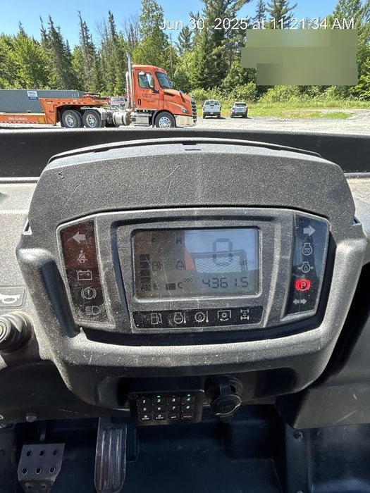 2021 Kubota RTV-X1140W-H Plastic Canopy, Windshield Acrylic Clear, LED Strobe Light, Wire Harness Kit, Back up Alarm