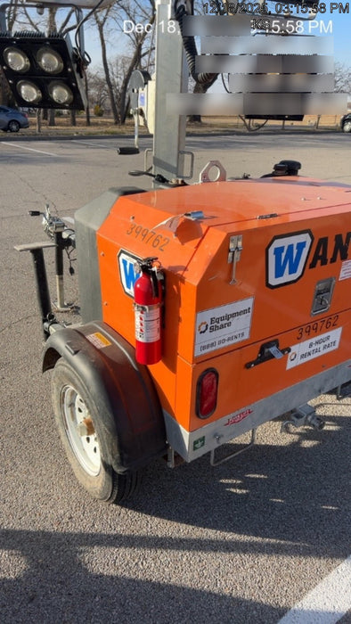 2024 Wanco WLTT-4MM4K Diesel, Deep Sea Controller, Shore Power Plug, Auto Start, (4) 350W LED Floodlights, 4kW Generator, 60 Gal Fuel Tank, 2" Ball, T3