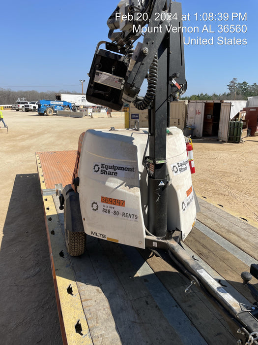 2023 Generac MLT2 Diesel, Flex Switch 120V Input, Powerzone Controller, 
(4) 320W LED Lights, 4kW Generator, 39.9 Gal Fuel Tank, 2" Ball, T3