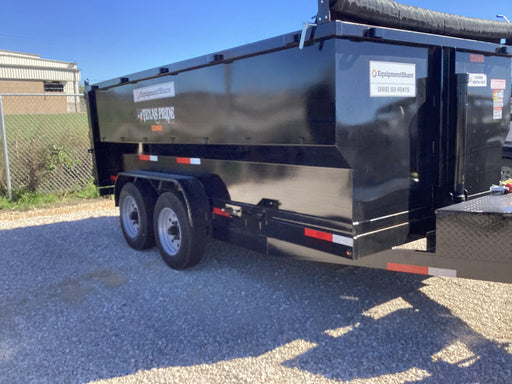 2025 TEXAS PRIDE TRAILERS 14'L x 7'W 5 Cu Yd Trunnion Hydraulic Dump