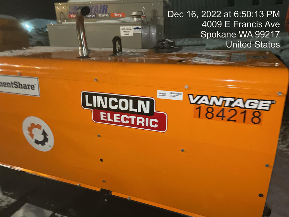 2021 Lincoln Electric Vantage 322 VANTAGE 322 READY-PAK 3