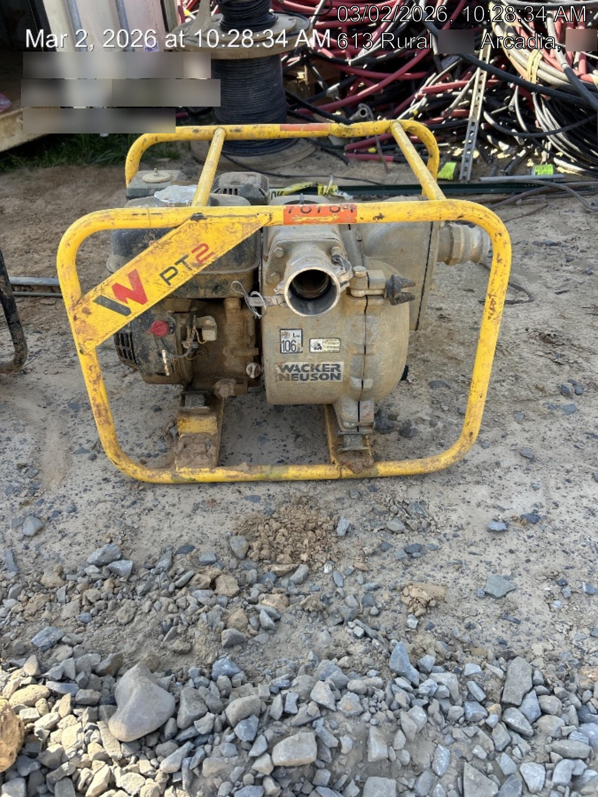 2020 WACKER NEUSON PT2A