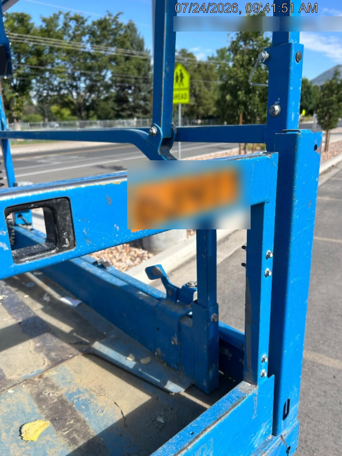 2020 Genie GS-1930 Solid Non Marking Tires, Beacon, Folding rails with half height swing gate