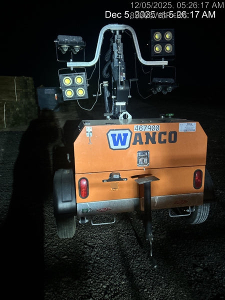 2024 Wanco WLTT-4MM4K Diesel, Deep Sea Controller, Shore Power Plug, Auto Start, (4) 350W LED Floodlights, 4kW Generator, 60 Gal Fuel Tank, 2" Ball, T3