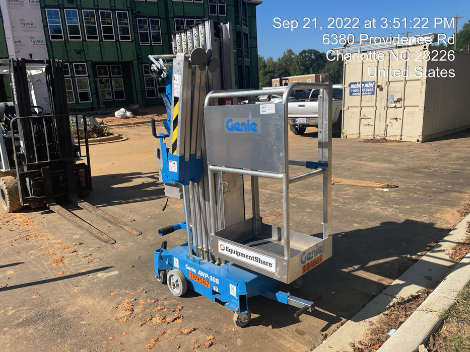 2021 GENIE AWP-30S DC